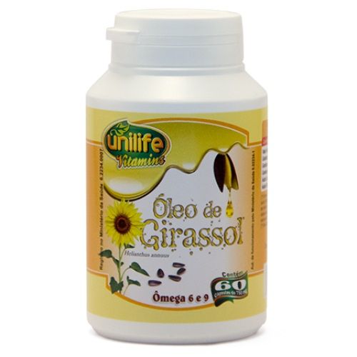 Óleo de Girasol - 60 capsulas  - 750 mg